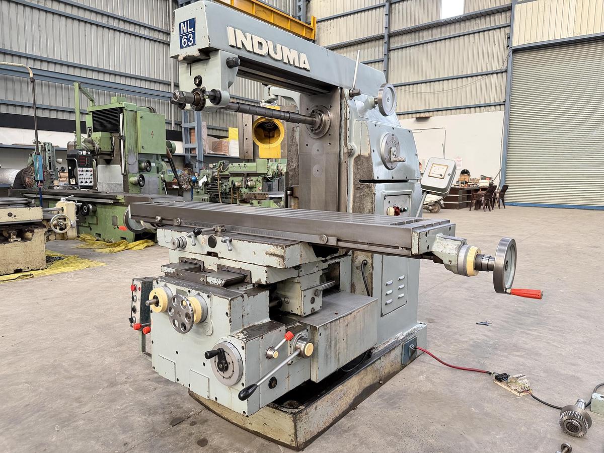 Used Induma Italy NL-63 Universal Milling Machine