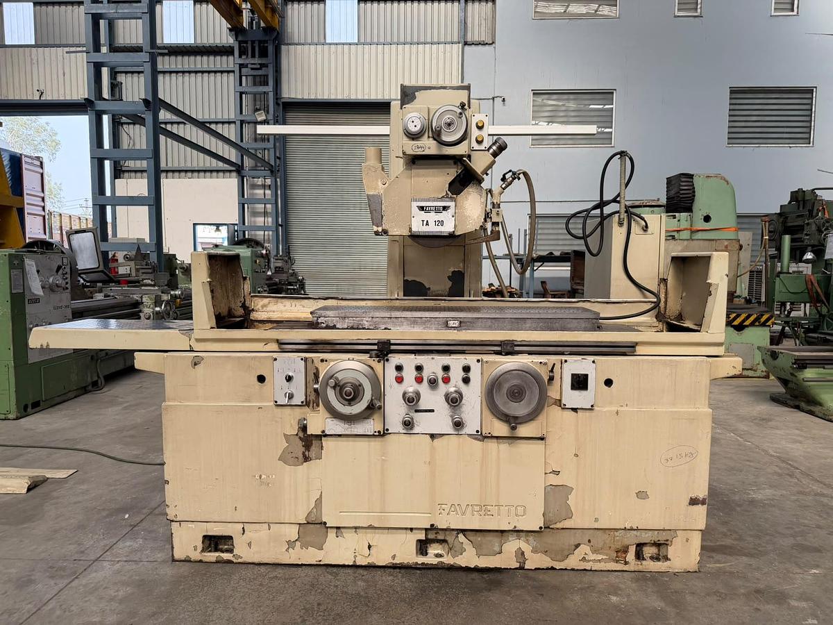 Used Favretto Italy TA-120 Hydraulic Surface Grinder Machine