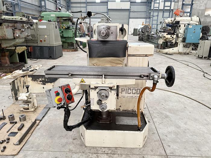 Used Picco Italy Horizontal Slot Milling Machine