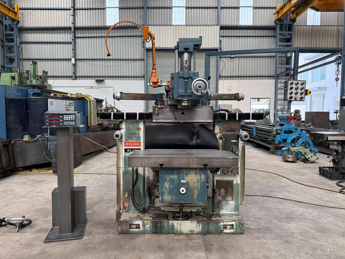 Used Rigiva Italy RS-100 Universal Toolroom Milling Machine