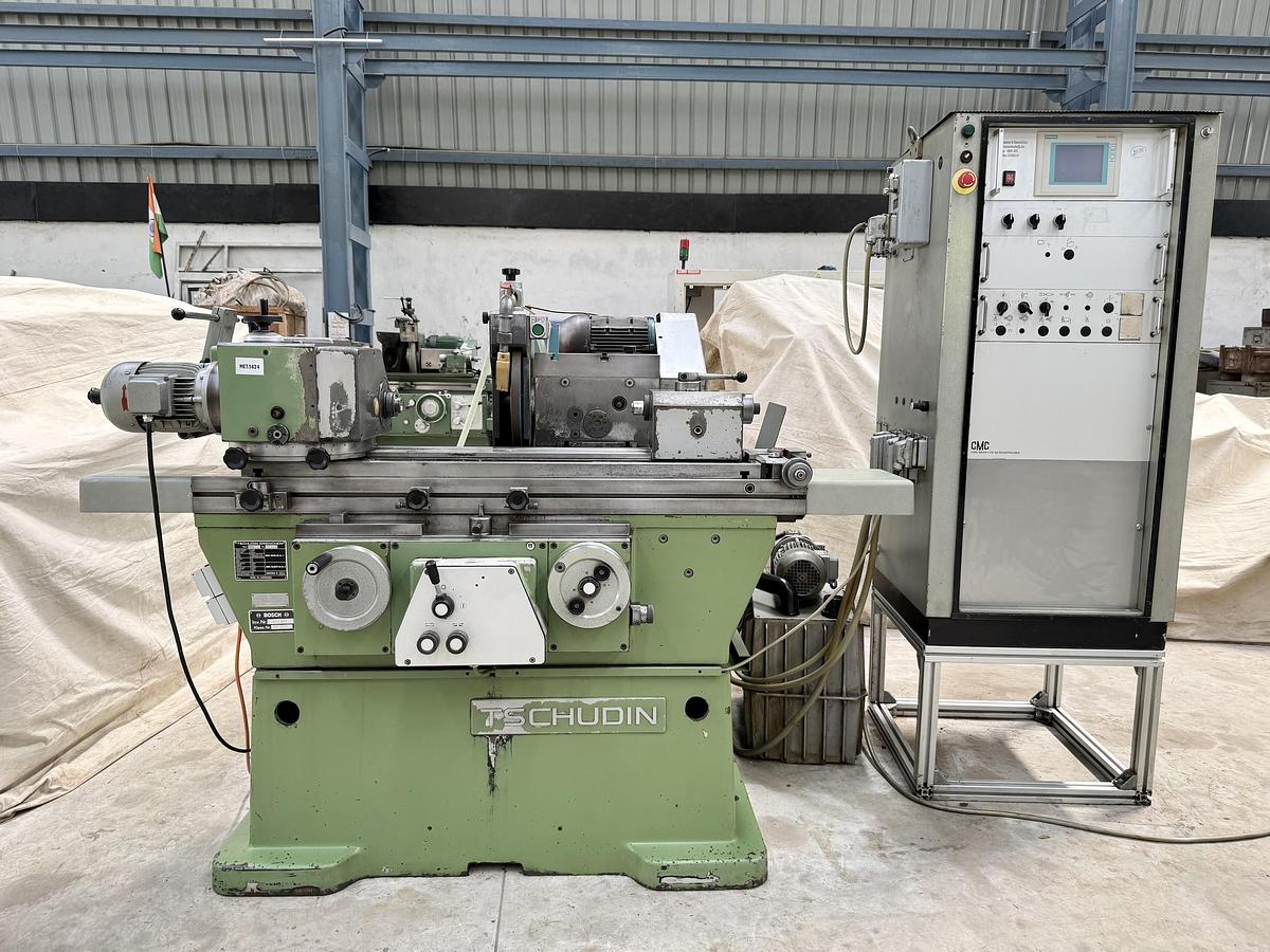Used H.Tschudin HTG-412 Auto-Cycle High-Precision Cylindrical Grinder
