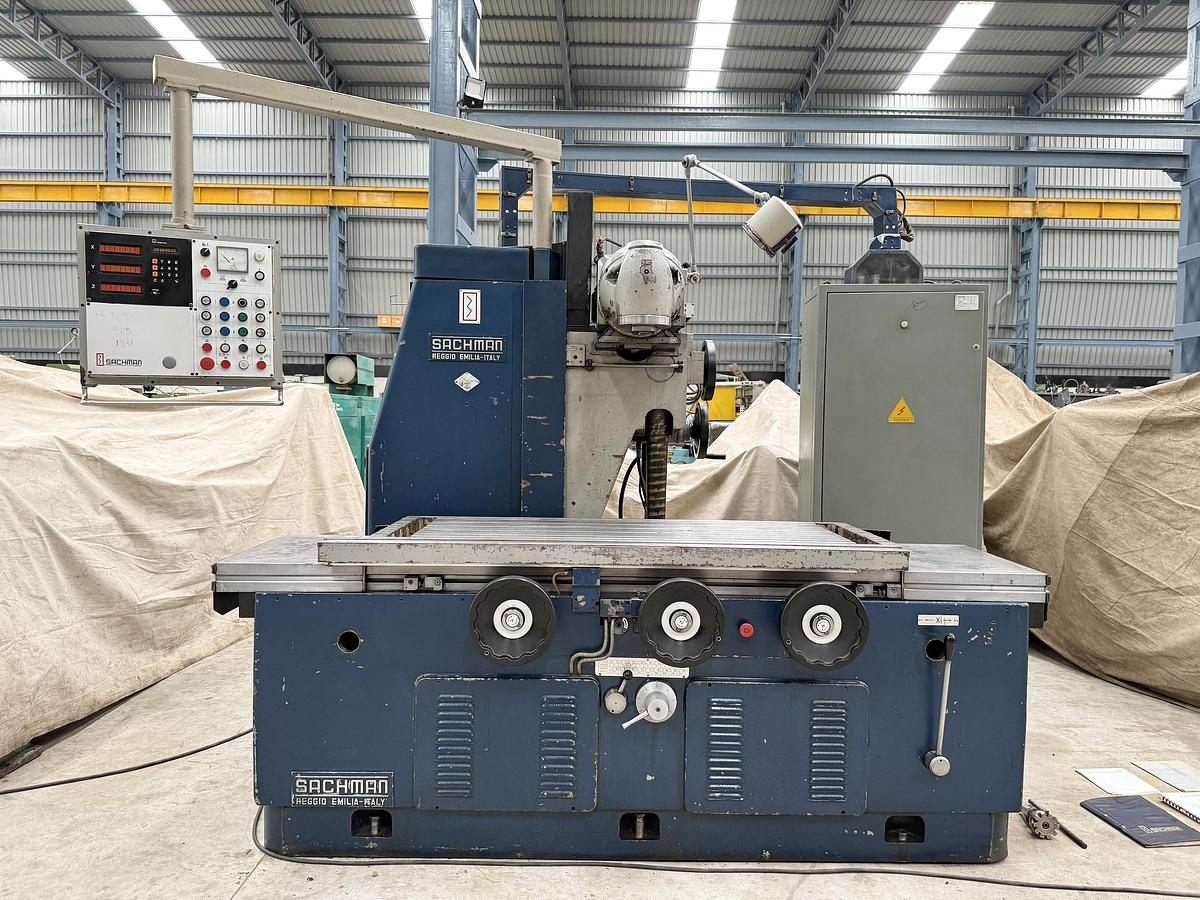 Used Sachman Italy 1600 mm x 560 mm Bed Milling Machine