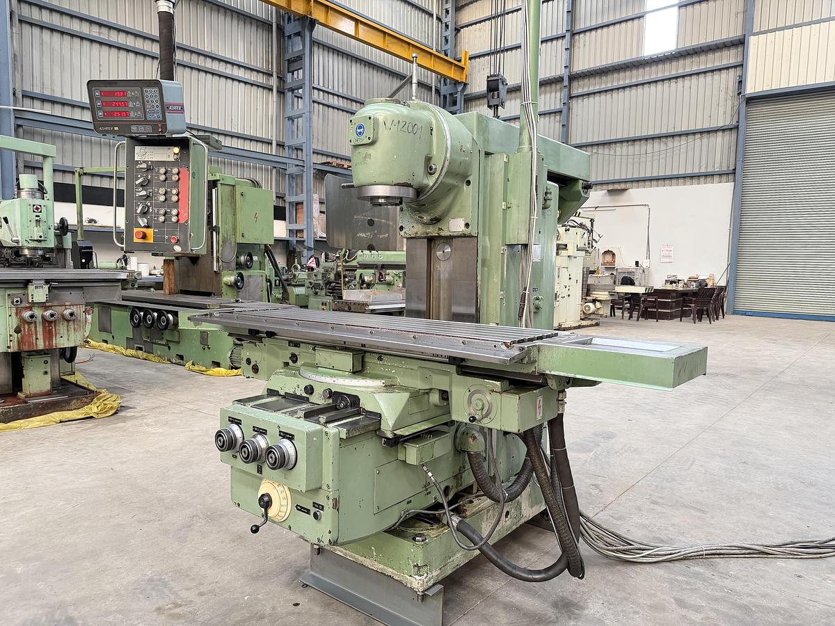 Used WMW Heckert FU-315 Heavy Duty Universal Milling Machine