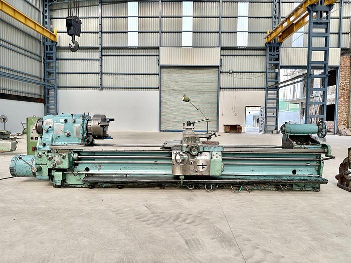 Used TOS SU-80A 3500 mm Heavy Duty Lathe Machine
