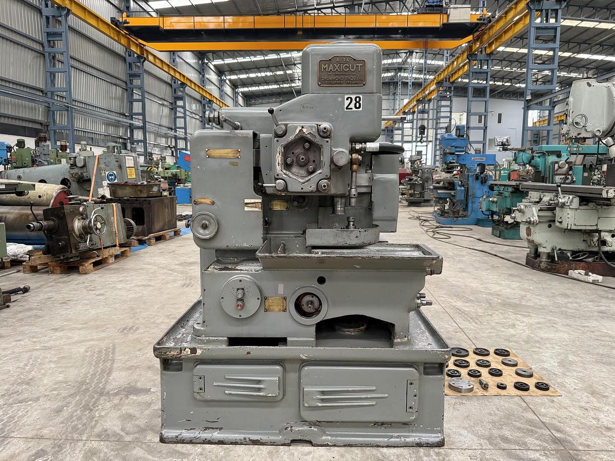 Used Drummond England Maxicut No. 2A Gear Shaper Machine