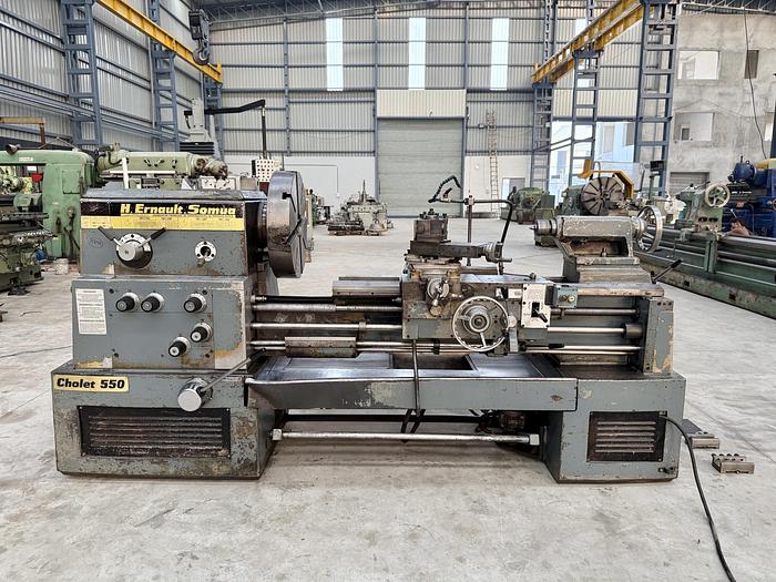 Used H. Ernault Somua Cholet 550 Gap-Bed Lathe Machine