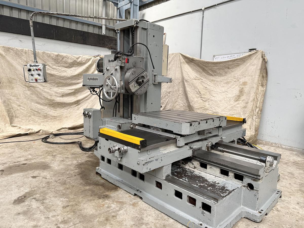 Used Butler England Hydrabore Horizontal Boring Machine