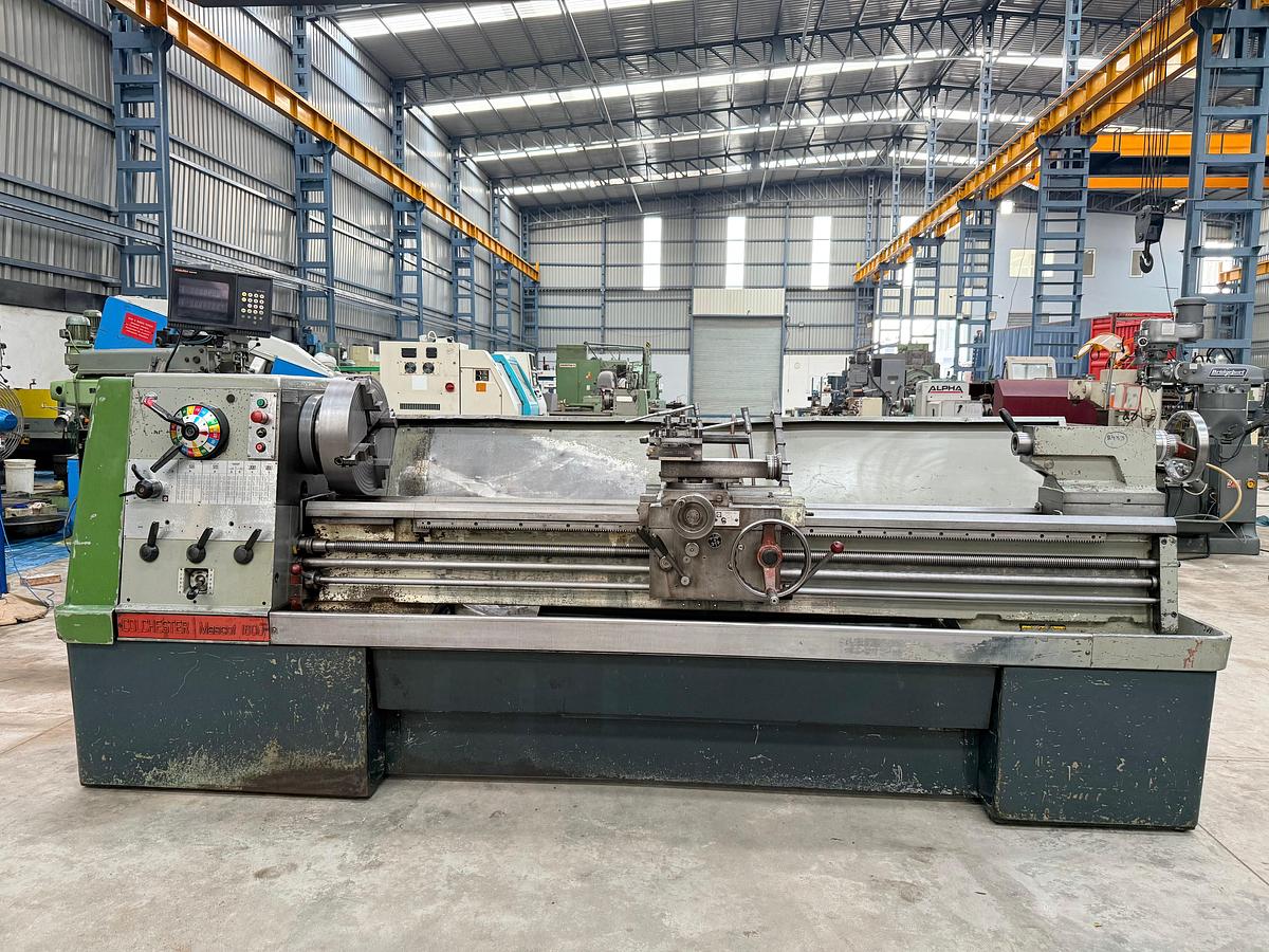 Used Colchester England Mascot 1600 Gap Bed Lathe Machine