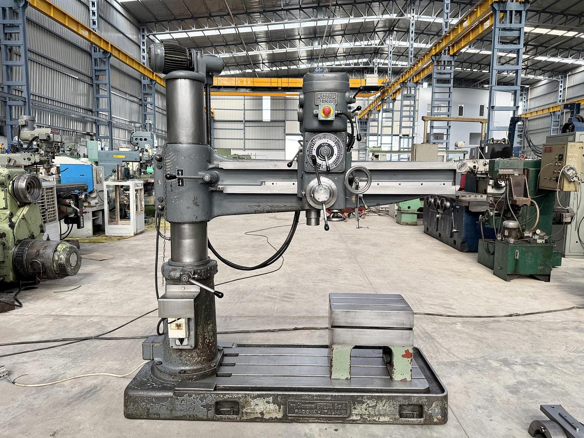 Used Breda Italy 40 mm Capacity Radial Drilling Machine