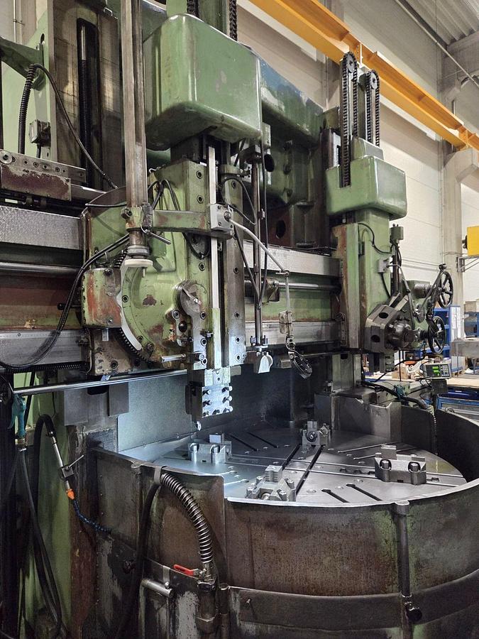 Used TOS Czech SK-16 Vertical Turning Lathe (VTL) Machine
