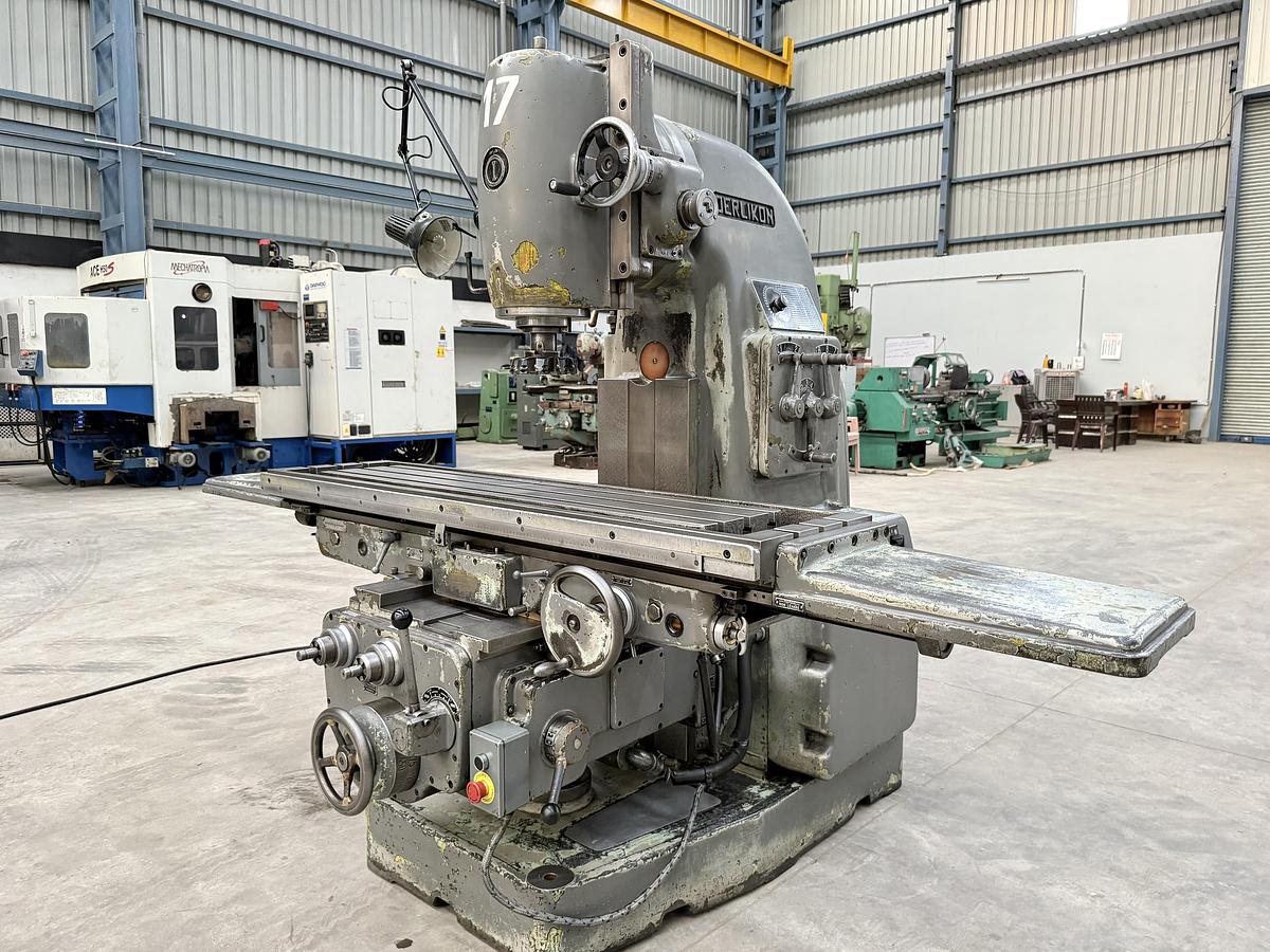 Used Oerlikon Switzerland Pure Vertical Milling Machine