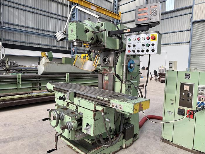 Used TOS FGUE-32 Universal Double Spindle Milling Machine