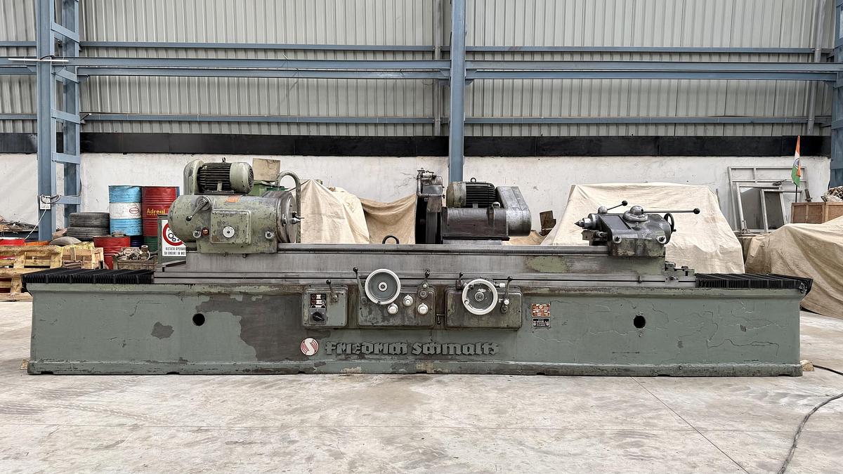 Used Friedrich Schmaltz R6 / 2500 Heavy Duty Cylindrical Grinder