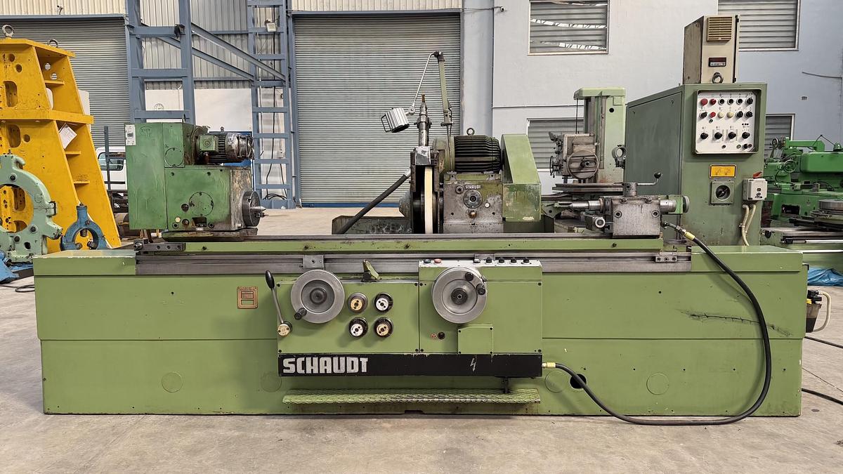 Used Schaudt Germany 1500 mm Heavy Duty Cylindrical Grinder Machine