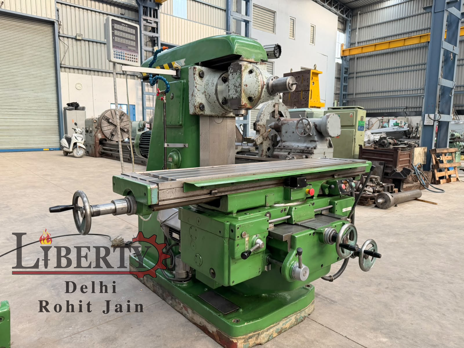 Used TOS Czech FA4U 1600 mm x 350 mm Universal Milling Machine