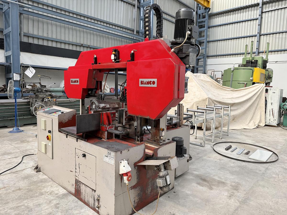 Used Bianco Italy 320 mm Fully Automatic Bandsaw Machine