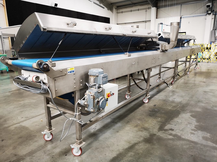 Used BCH Cooling Tunnel 380mm wide x 9m long