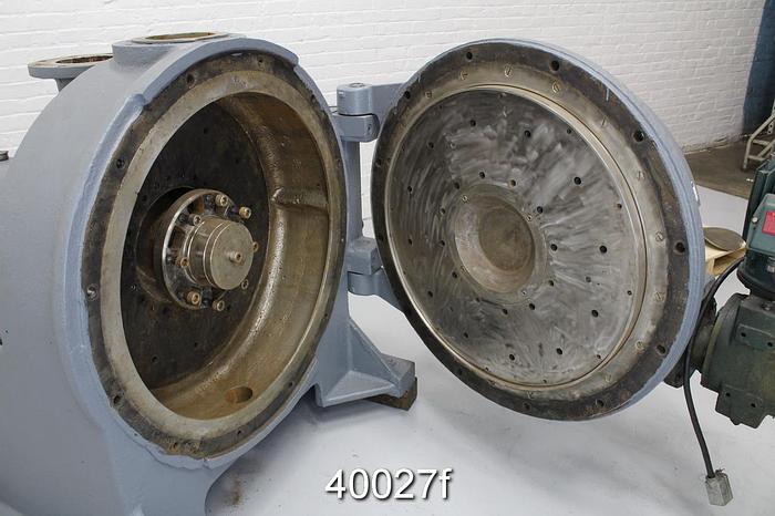 Used Beloit Jones DD4000 Refiner, 30" #40027