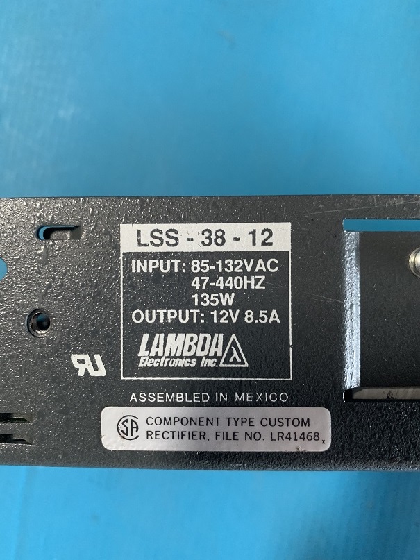 Used nemic lambda Power Supply lss-38-12