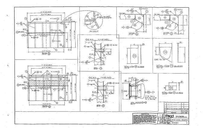 Used Klargester  Secondary Settling Clarifiers With Drag Chains And Flights, For Settling And Removing Solids From Primary Treated Effluent.  Each Unit Is 50 Feet Long, About 14 Feet Wide, Running Depth About 9 Feet. #24666