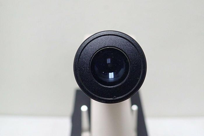 Used Ken A Vision Model T-1180C Monocular Microscope w/ 3 Objectives