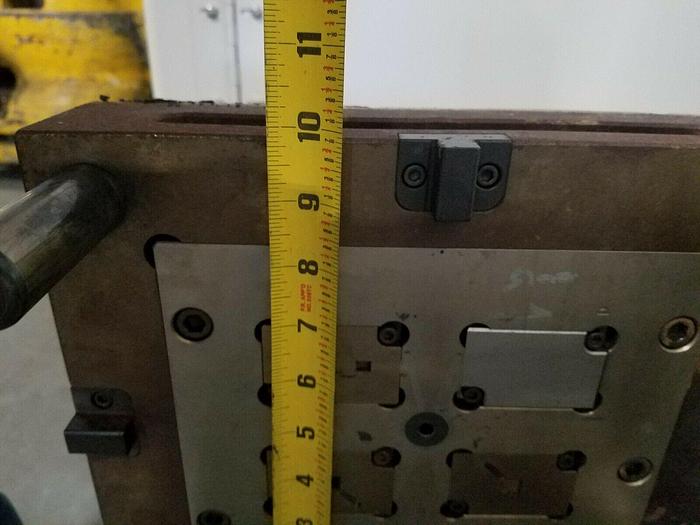 Used 10" x 12" DME Plastic Injection Mold Frame with interchangeable cavities