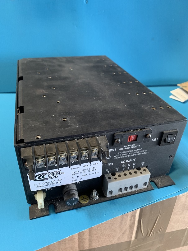 Used Copley Controls Power Supply PST-070-08-DP