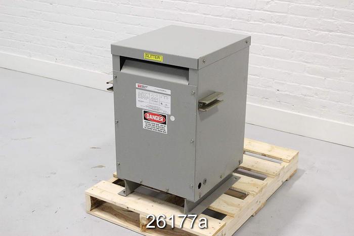 Used Federal Pacific 36B Three Phase Transformer, 15 Kva, 575 High Voltage, 575Y/322 Low Voltage #26177