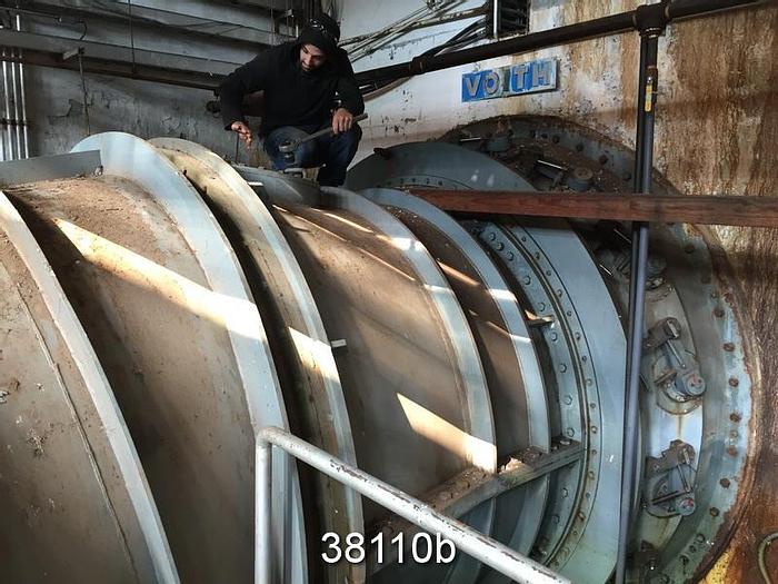 Used (3) Voith 1.206 MW Hydro Turbines with Westinghouse Induction Generators #38110