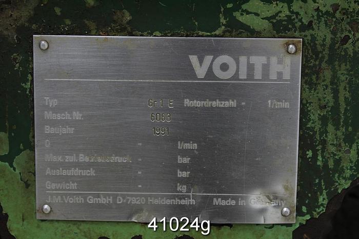Used Voith GR1E Deflaker #41024