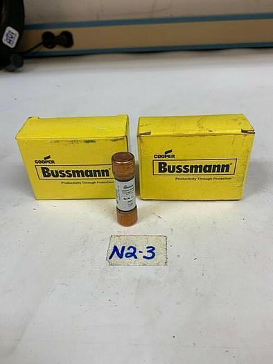 2 Boxes of 10 Cooper Bussmann NON-15 15 Amp Fuses One-Time Fuse - New