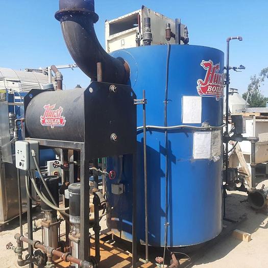 Used Boiler, 60 HP, Hurst, 150 PSI, Steam #S744642