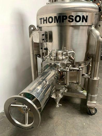 Used Charles Thompson 585 Liter Nutsche Agitated Filter Dryer w/ Spares 0.58 m3