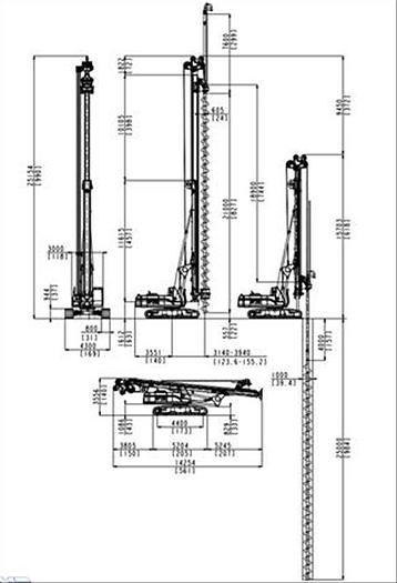Used 2005 IMT AF215 Cougar CFA Drill Rig - Crawler
