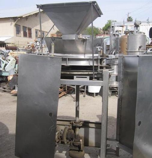Used Filler, Rotary, Volumetric, 7 Head, Flexi-fill, Dry, S/st #C735801