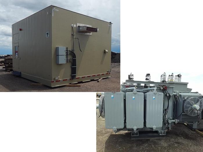 STI 3503B Substation, 5000 KVA 35kv/600v transformer, 6000A output