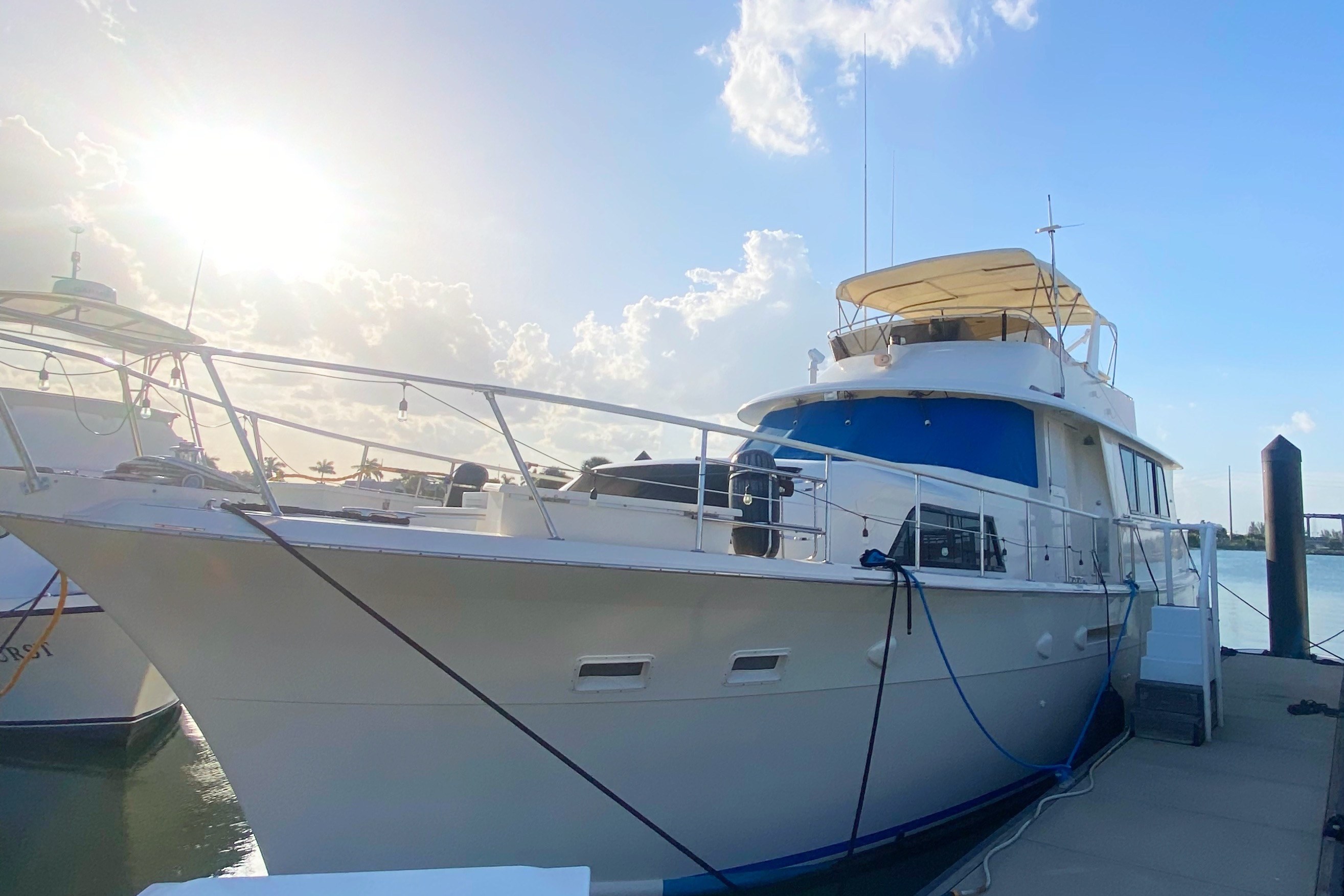 Used 1983 Hatteras 53 Extended Deckhouse Motor Yacht