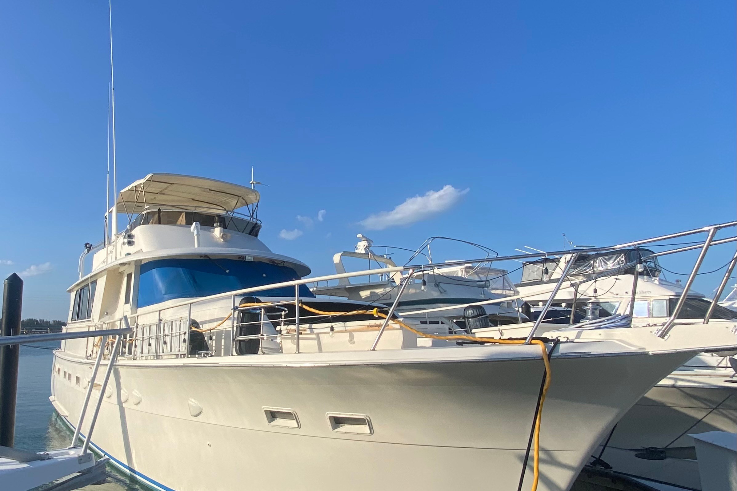Used 1983 Hatteras 53 Extended Deckhouse Motor Yacht