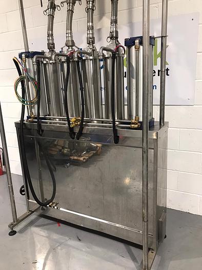 Used Masterfil 4 Head Liquid Filler