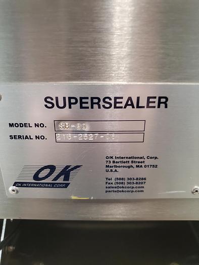 Used OK International Super sealer SB-10 SB-10