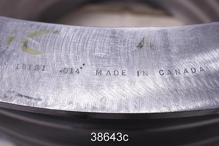 Used Black Clawson P30 Pressure Screen Basket, .014 Slots #38643