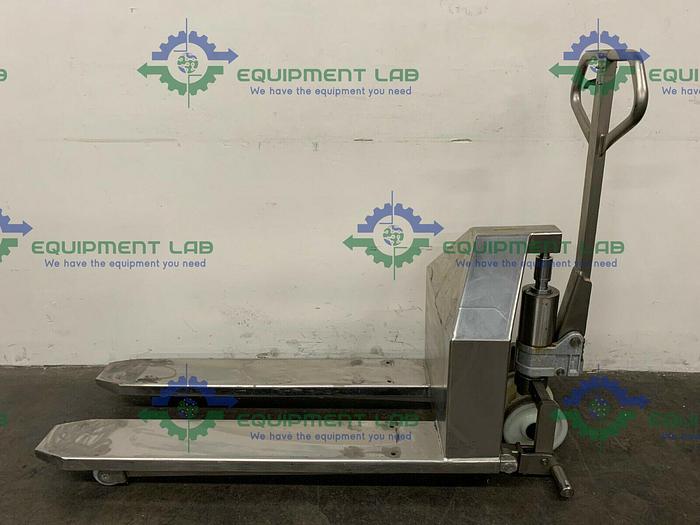 Used Robusto SH1000 Millipore Trolley X-1845 Heavy Duty Stainless Steel Lift Cart 20"