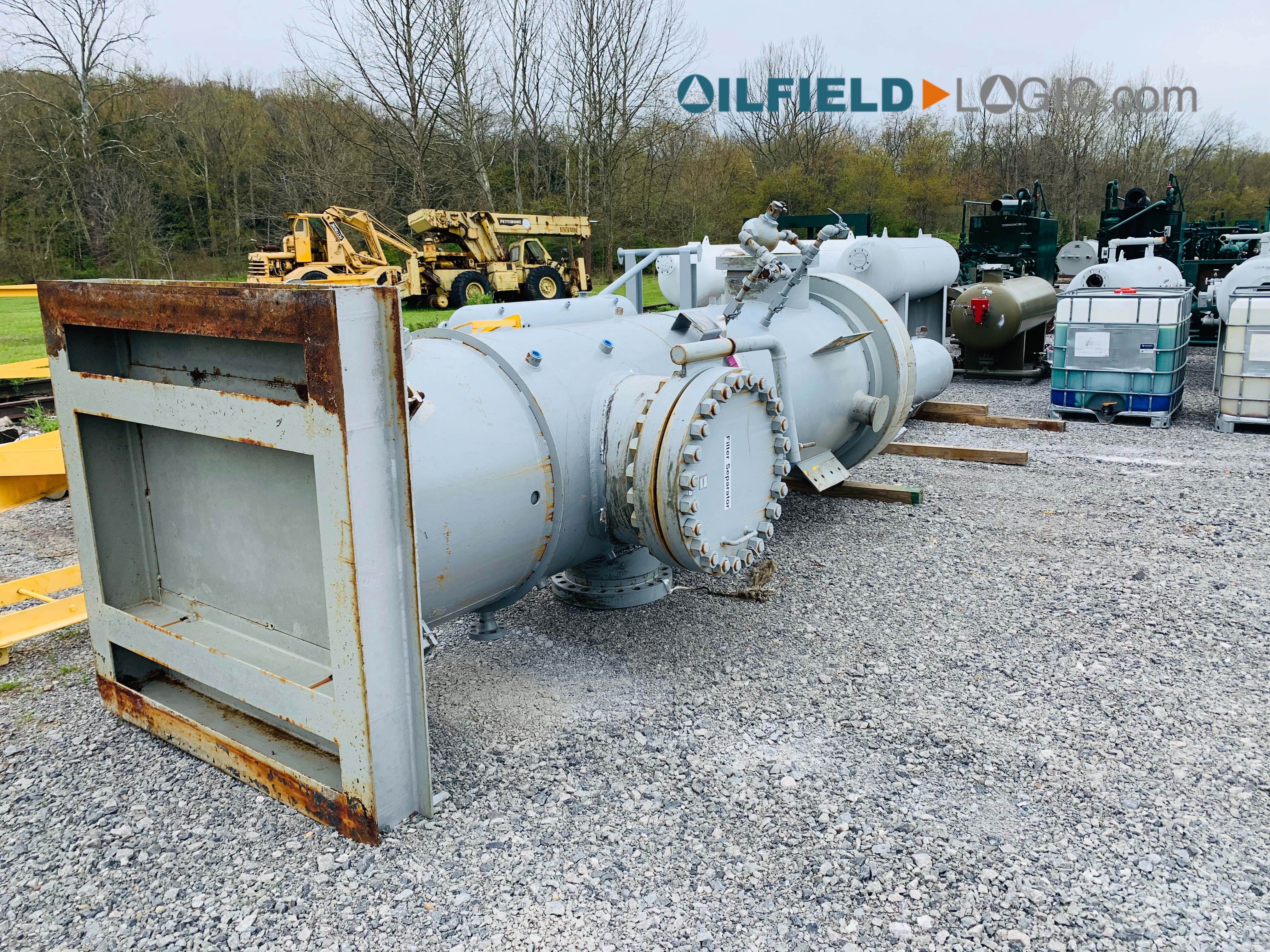 Used Filter Separator, Vertical, 42"x9'8", 1440#
