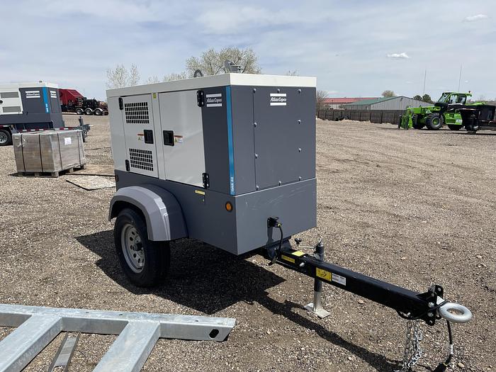 2021 Atlas Copco QAS45 Mobile Generator