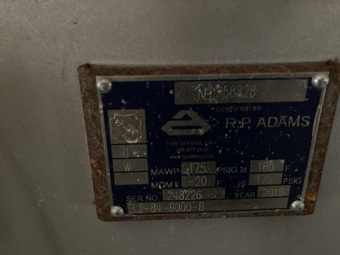Used Used RP Adams Filter skid.