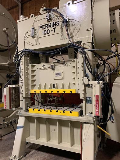 Used 100 ton Perkins 48"x34" Used Stamping Press