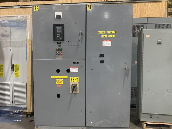 Used GENERAL ELECTRIC CONTROLLER W/ DRAW-OUT AIR-BREAK CONTACTOR