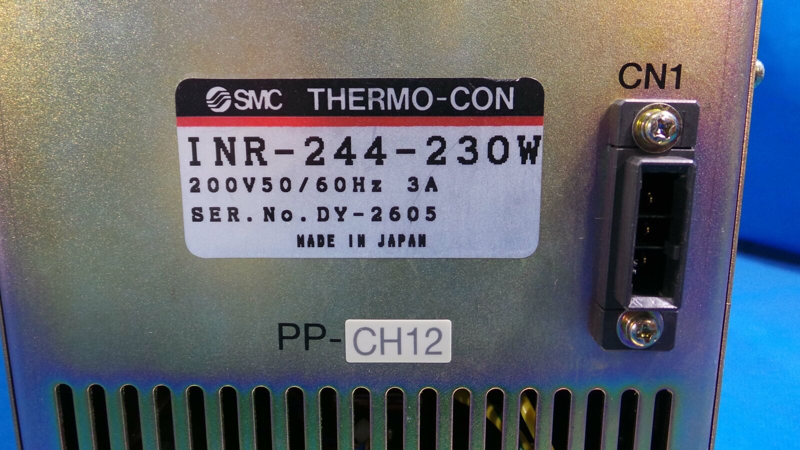Used smc iNR-244-230W Power Supply, iNR-224-230W / 200V / 50~60Hz / 3A /