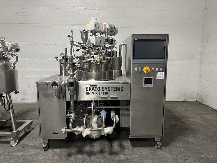 Used 50 LITER EKATO UNIMIX VACUUM MIXER - MODEL SRT 50