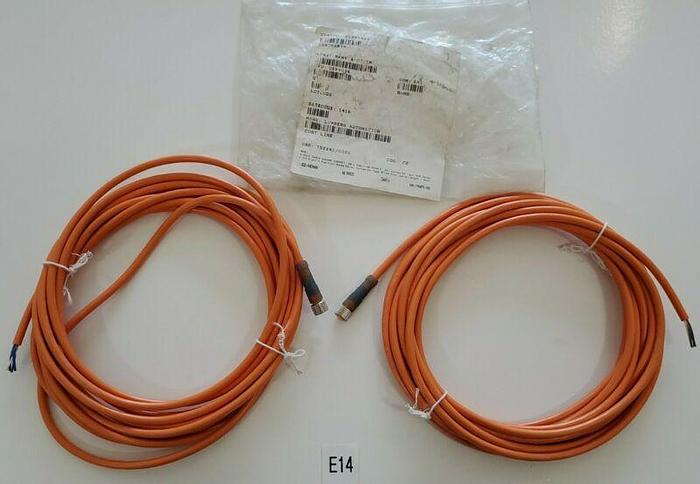 *NEW* LOT OF 2 Lumberg RKMV4-07/5M Single-Ended Cordset + Warranty!
